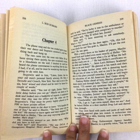 L Ron Hubbard Mission Earth 2 Black Genesis Three Book Paperback Bundle - Picture 8 of 12